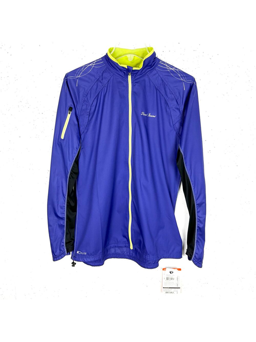 Pearl Izumi Infinity Jacket Elite Barrier Fabric Semi Form Fit Purple Size Large